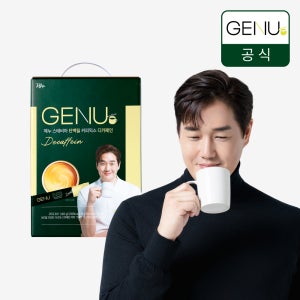 제누 스테비아 단백질 커피믹스 10g 디카페인 x 100개입 유지태 커피