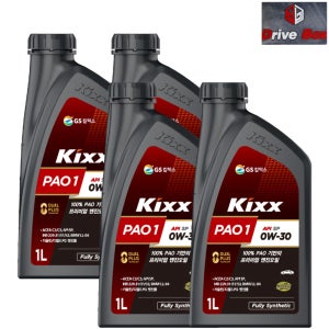 아반떼AD 1.6 가솔린 LPG 엔진오일 킥스파오1 0W30 4L 합성오일