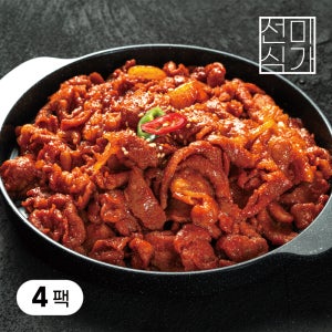 100% 목전지 수제고추장 제육볶음 직화 돼지불고기 두루치기 4팩
