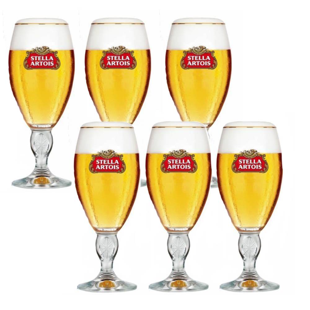 스텔라 아르투아 맥주잔 330ml x 6개입 SET/집들이선물/맥주잔세트