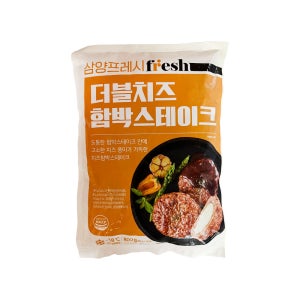 삼양 더블치즈함박스테이크 1kg 10개입 1박스