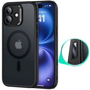 ESR 할로락 클래식 맥세이프 케이스 블랙, 아이폰16