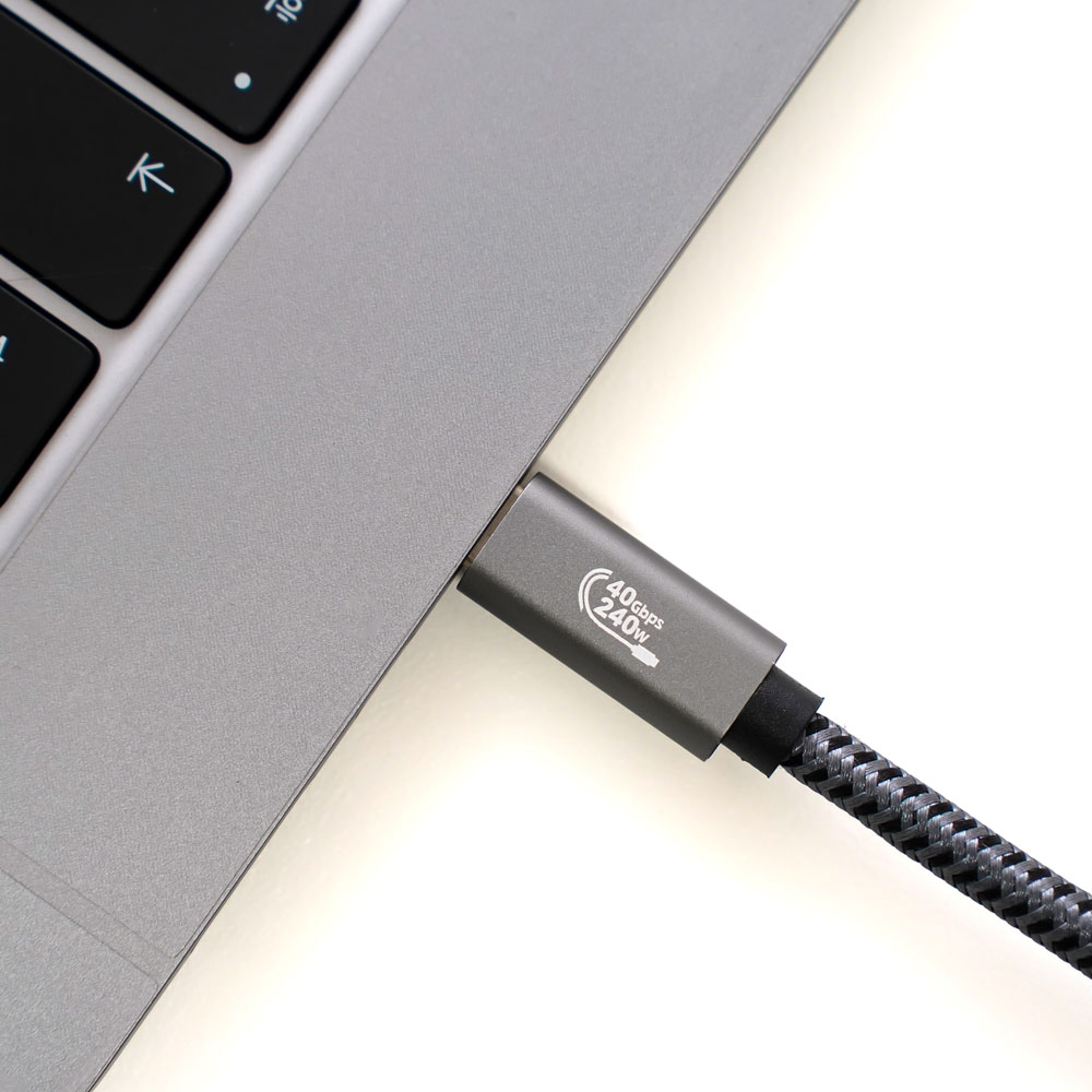 USB4 케이블 썬더볼트4 호환 240W C타입케이블