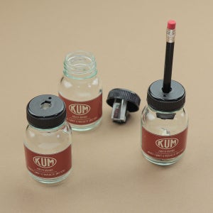 쿰 글라스 M1 숏 포인트 연필깎이 샤프너 KUM Glass M1 Pencil Sharpener