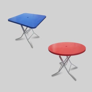 예찬 플라스틱 사각탁자 원형탁자 /휴대가 편리 접이식 호프집 식당 가정용 간이테이블