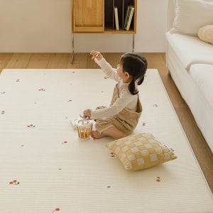[파크론] 라퓨어 소프트 PVC 양면 쿠션 놀이방매트 고급대형 210x140x1.5cm