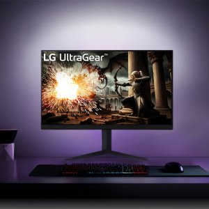 LG 울트라기어 게이밍 모니터 32GS75Q 80cm IPS 광시야각 QHD 고해상도 180Hz 1ms 피벗기능 사무용 게임용 PC 컴퓨터 모니터 32GR75Q 후속 신모델