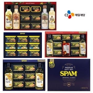 CJ제일제당 설 명절선물세트 스팸 식용유 실속구성 쇼핑백