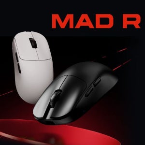 VXE MAD R 잠자리 초경량 무선 게이밍 마우스 인체공학적 모드