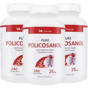 [미국배송] 마이라이프 내추럴스 폴리코사놀 25 mg 240캡슐, 3개