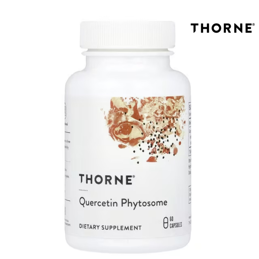 쏜리서치 <b>퀘르세틴 파이토솜</b> 250mg 60정