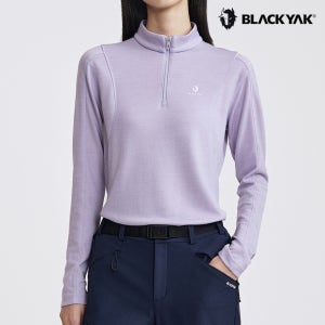 블랙야크 여성 메리노 울 블렌드 집업티 등산복 기능성 긴팔 1BYTSF4521