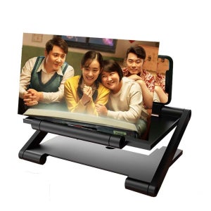 스마트폰 확대 스크린 거치대 핸드폰 확대경 화면 돋보기