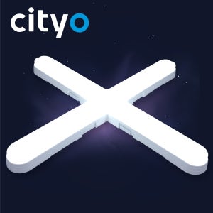 씨티오 돌핀 LED 십자등 90W형 형광등 고정형 등기구