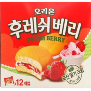 [워나점빵] 오리온 후레쉬베리 336g 대용량 소포장과자