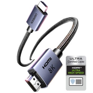 유그린 프리미엄 8K HDMI V2.1 UCC 인증 케이블 HD171 1m, 1개