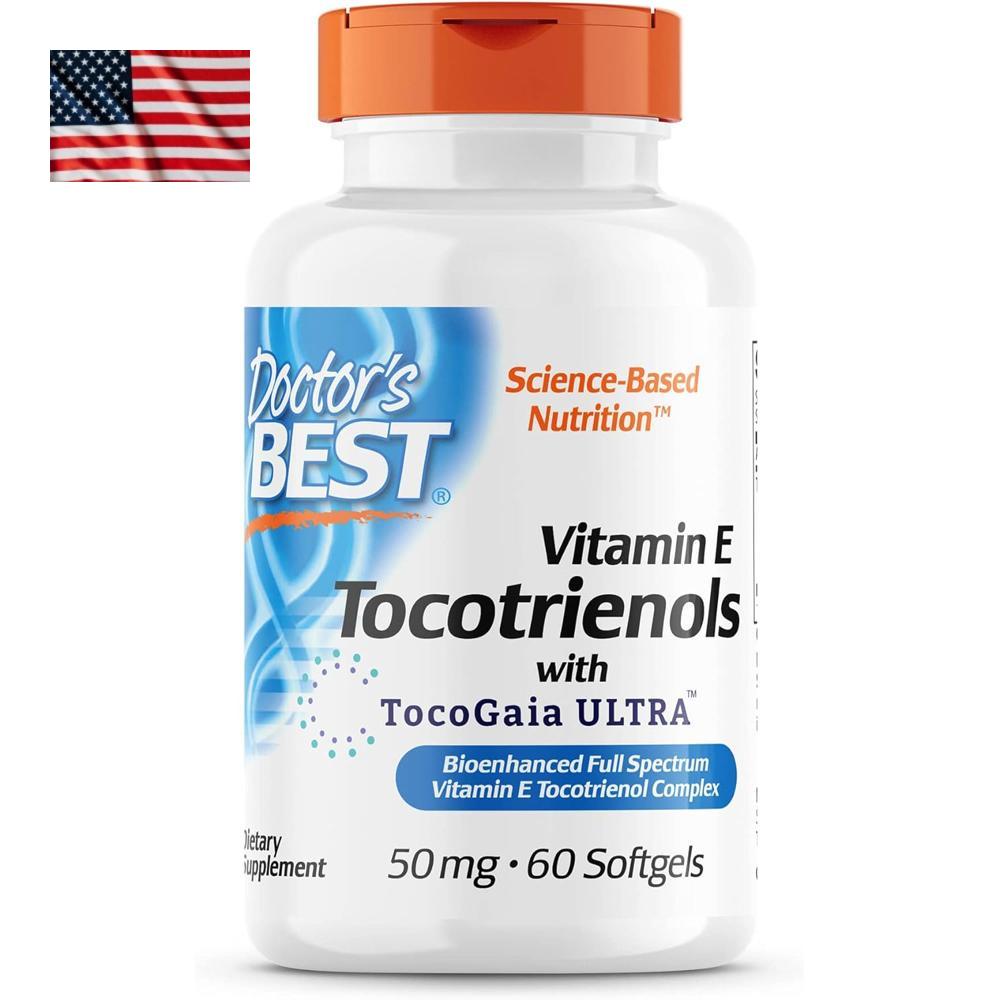 Doctors Best Vitamin E 토코트리놀 60캡슐 닥터스베스트 비타민E