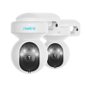 리오링크 E1아웃도어 2-Pack 500만화소 실외 야외 방범용 현관 농막 방수 유무선 CCTV