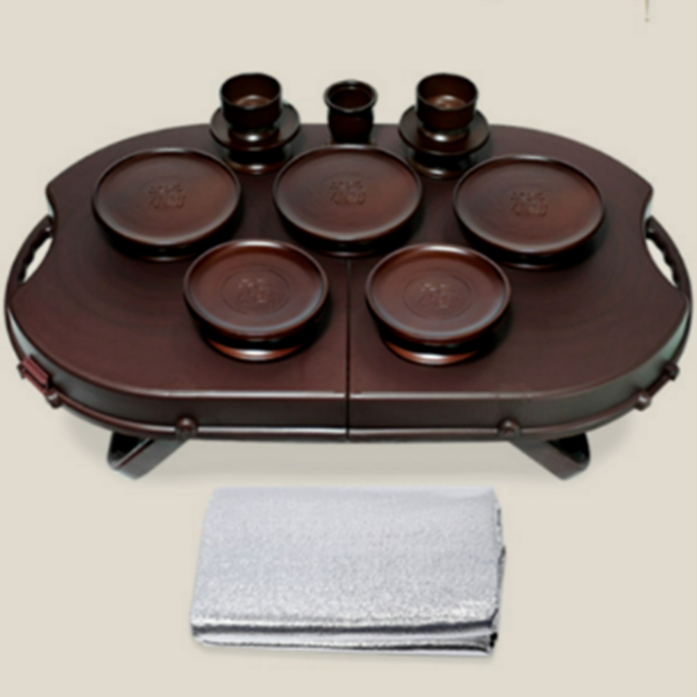 간단한 제사상 휴대용 성묘 산소 산소용 갈 때 제기 세트 제사 상차림 차례 상 20개