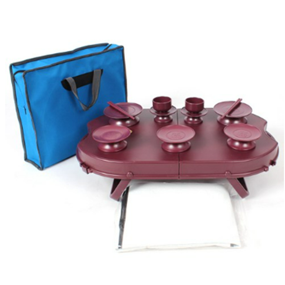 간단한 제사상 휴대용 성묘 산소 산소용 갈 때 제기 세트 제사 상차림 차례 상