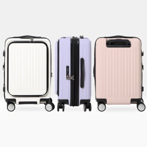 트윈 55cm(20인치) 확장형 기내식 캐리어 소형 미니 전면 오픈 개방 1인용