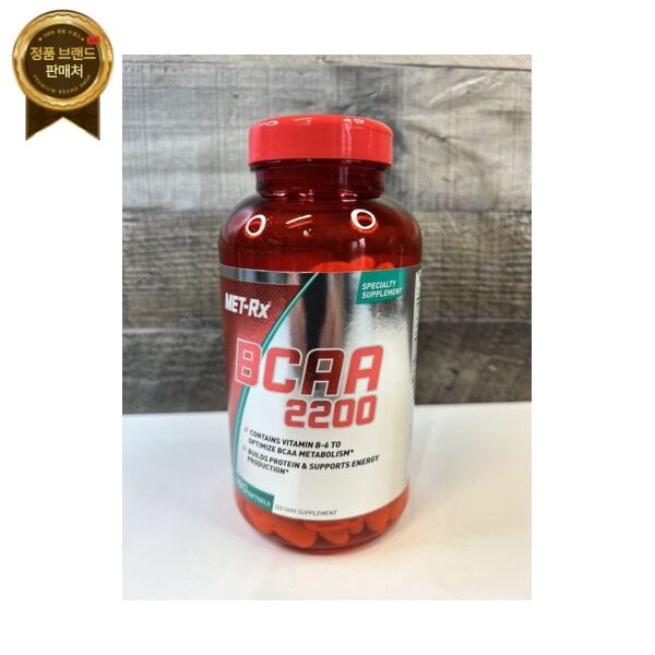 <b>MET-Rx</b> BCAA 2200 아미노산 보충제, <b>근육</b> -, 180 소프트젤 x