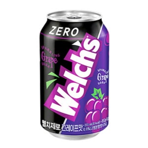 웰치스 제로 포도 355ml x 24캔