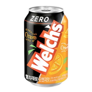 웰치스 제로 오렌지 355ml x 24캔