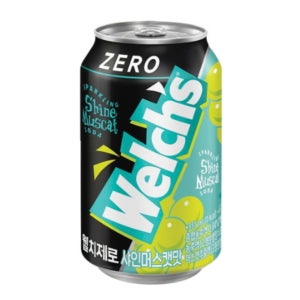 웰치스 제로 샤인머스캣 355ml x 24캔