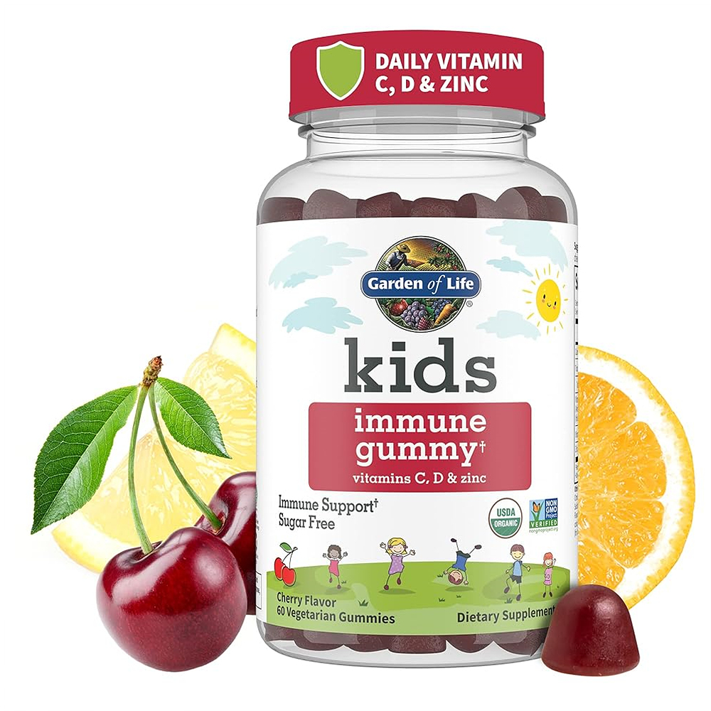 가든오브라이프 <b>키즈 이뮨 구미</b> 체리맛 60정