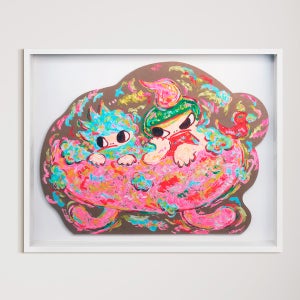 [위아트] 오리지널 아야코록카쿠(Ayako Rokkaku) Untitled (Edition of 200) 현대미술 판화 그림