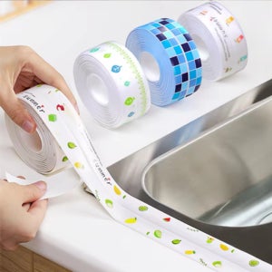 방수 곰팡이 방지 실링 테이프 PVC 주방 욕실 싱크대