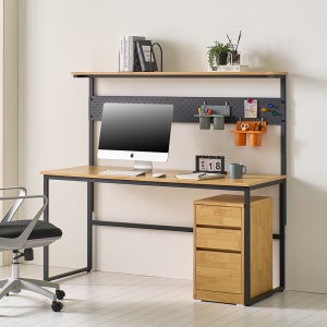 로쏘 올시 심플 LPM 스틸 선반 책상 1500