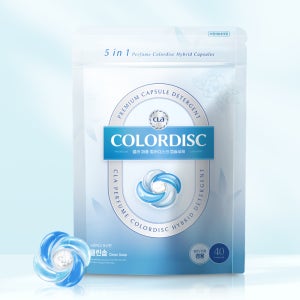 CLA 클라 국내생산 5in1 캡슐세제 컬러디스크 40개입 클린솝 향기부스터 섬유유연제 이염방지