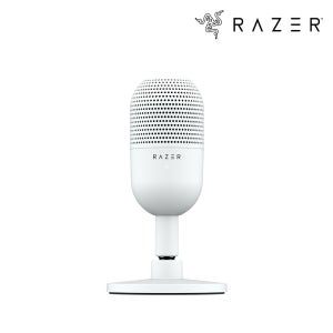 레이저 세이렌 V3 미니 RAZER Seiren V3 Mini 방송용 USB 마이크 콘덴서 스트리밍 게이밍 컴팩트 화이트