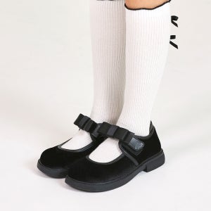 빔보빔바 리본벨벳메리제인 여아구두