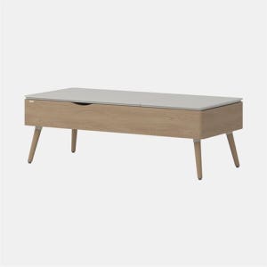 일룸 델타듀얼 리프트업 소파테이블 1180x540mm, SOAT(샌드오크)