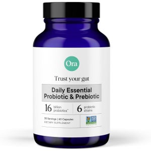 Ora Organic 소화기 건강 프로바이오틱스 160억CFU 60캡슐