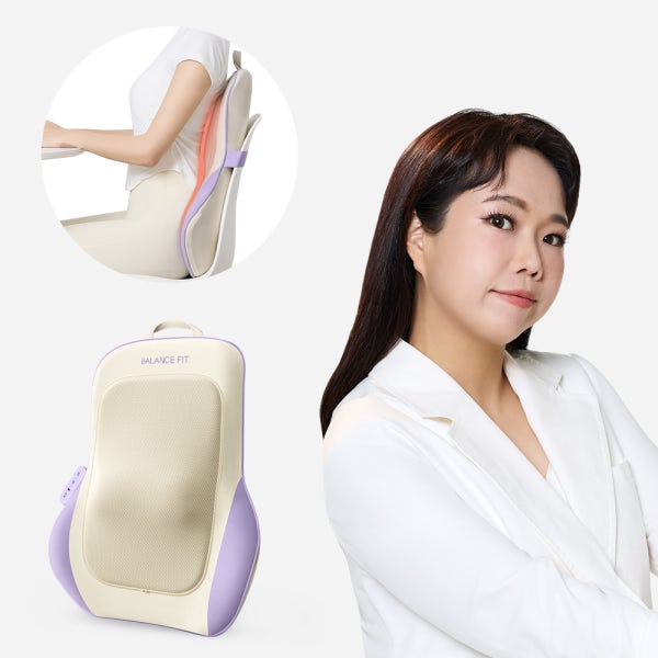 BALANCEFIT발란스핏 현희 PICK 발란스핏 체어 마사지기 의자형 등허리 안마기 부모님 효도선물