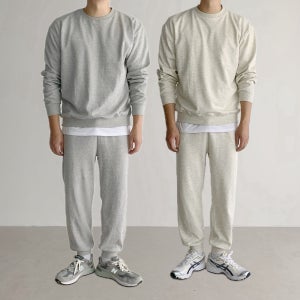 1+1 남자 츄리닝 세트 남성 트레이닝복 세트 맨투맨 조거 팬츠