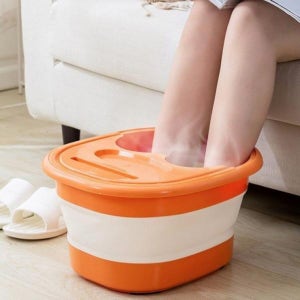 임산부 족욕 족탕기 대야 각탕기 접이식 지압 건식 습식 발 피로