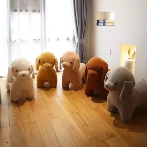 강아지 스툴 다용도 인테리어 의자 현관스툴