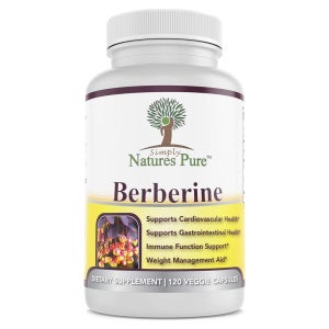 Natures Pure 프리미엄 베르베린 HCl 500mg 120캡슐 Berberine