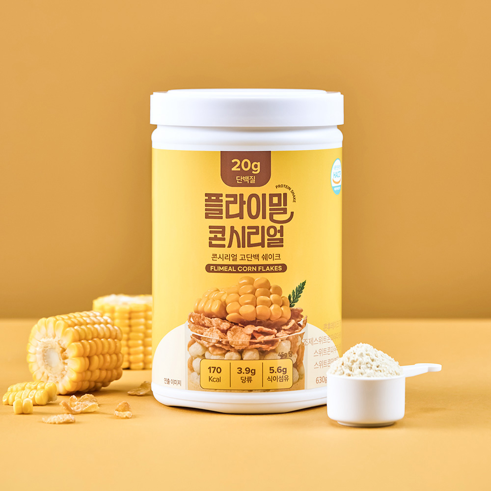 플라이밀 단백질쉐이크 콘시리얼 제품 이미지