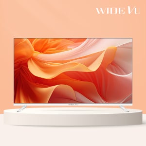 와이드뷰 QLED 127cm(50인치) UHD 4K TV 화이트색상 구글 스마트TV QWGE50UT1 단품