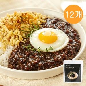[알림받기전용] 사평 숙성 진한 맛 저수분 일본카레 드라이짜장, 190g, 12개