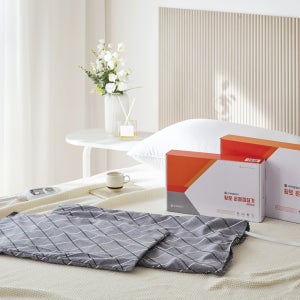 한일의료기 황토 온열찜질기 그레이 라지 85x40cm