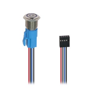 피에스플러스 PC 전원 파워 버튼 키오스크 DIY LED 스위치