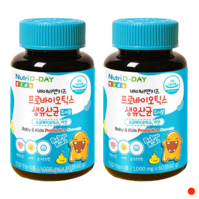 <b>뉴트리</b> 베이비앤키즈 <b>프로바이오틱스</b> 생유산균 4개월