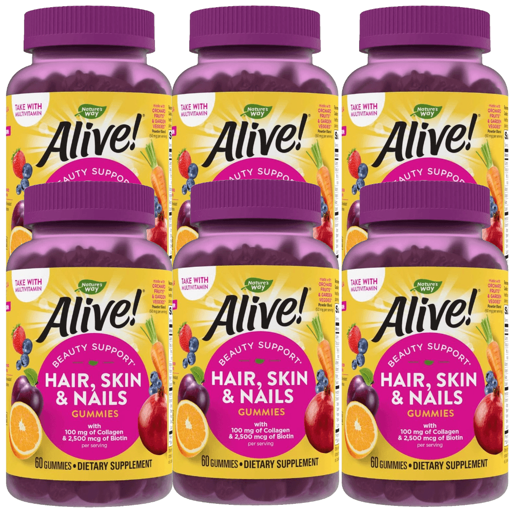 <b>얼라이브 헤어스킨네일 구미</b> 60정 6개